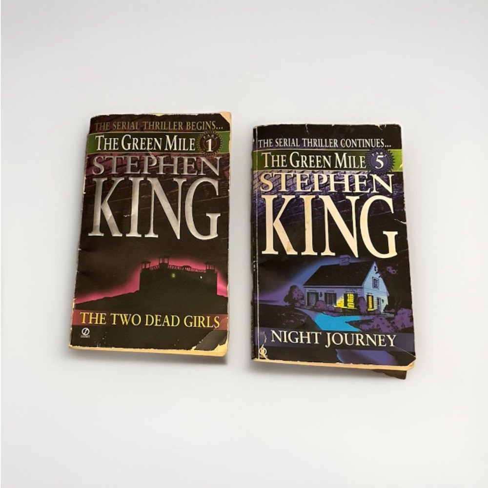 The Green Mile, The Two Dead Girls (1) & Night Journey (5) by Stephen King